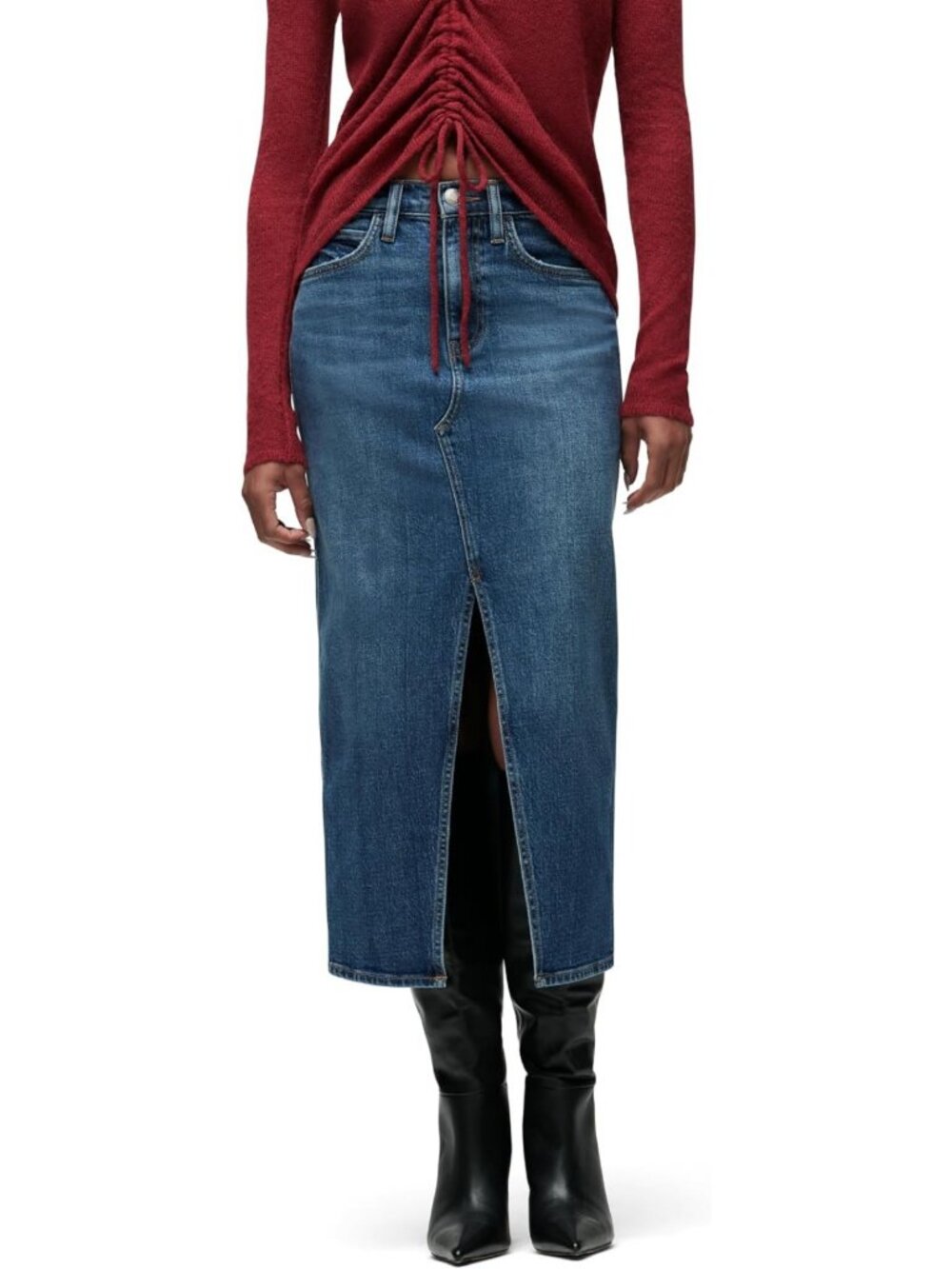 Stylish Women's Reconstructed Denim Skirt | Trendy High-Waisted Fashion Piece